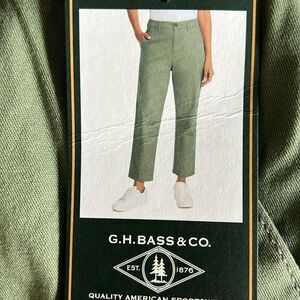 G.H. Bass & Co. Ladies' Chino Ankle Pant